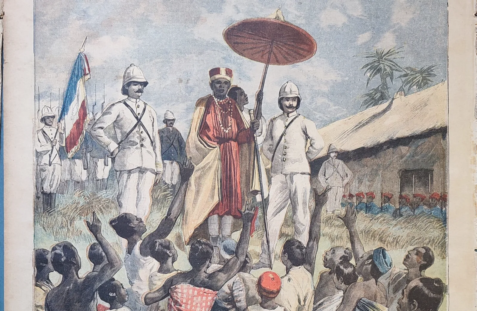 Scène historique Toffa-Béhanzin