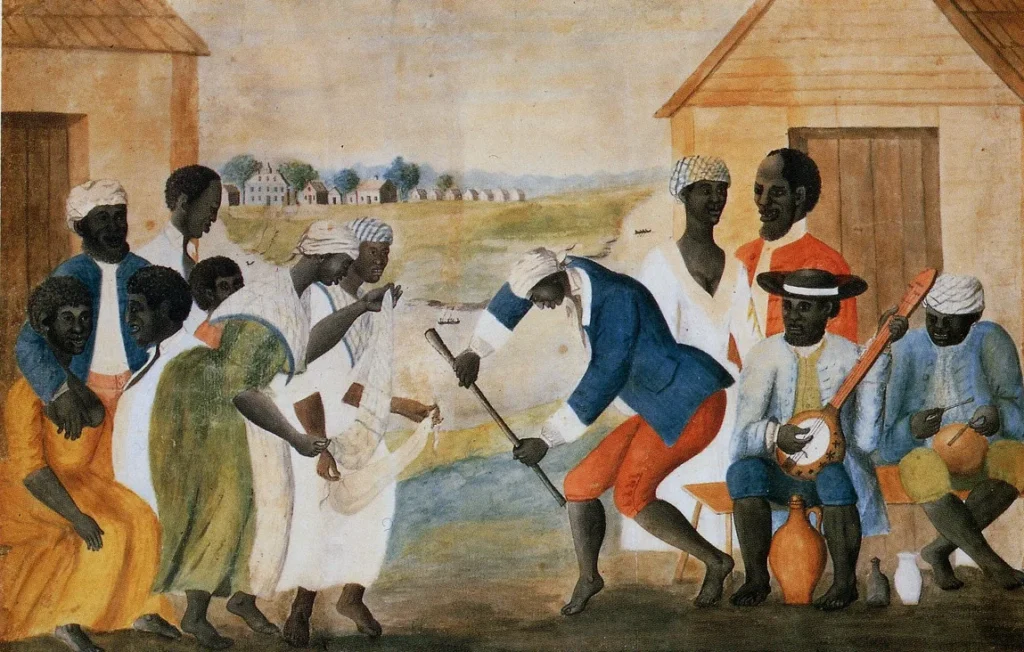 The Old Plantation, vers 1790, Caroline du Sud