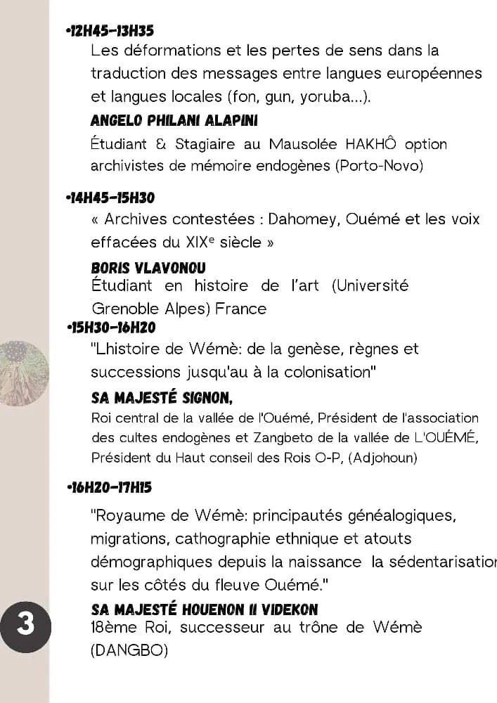 Participants au colloque